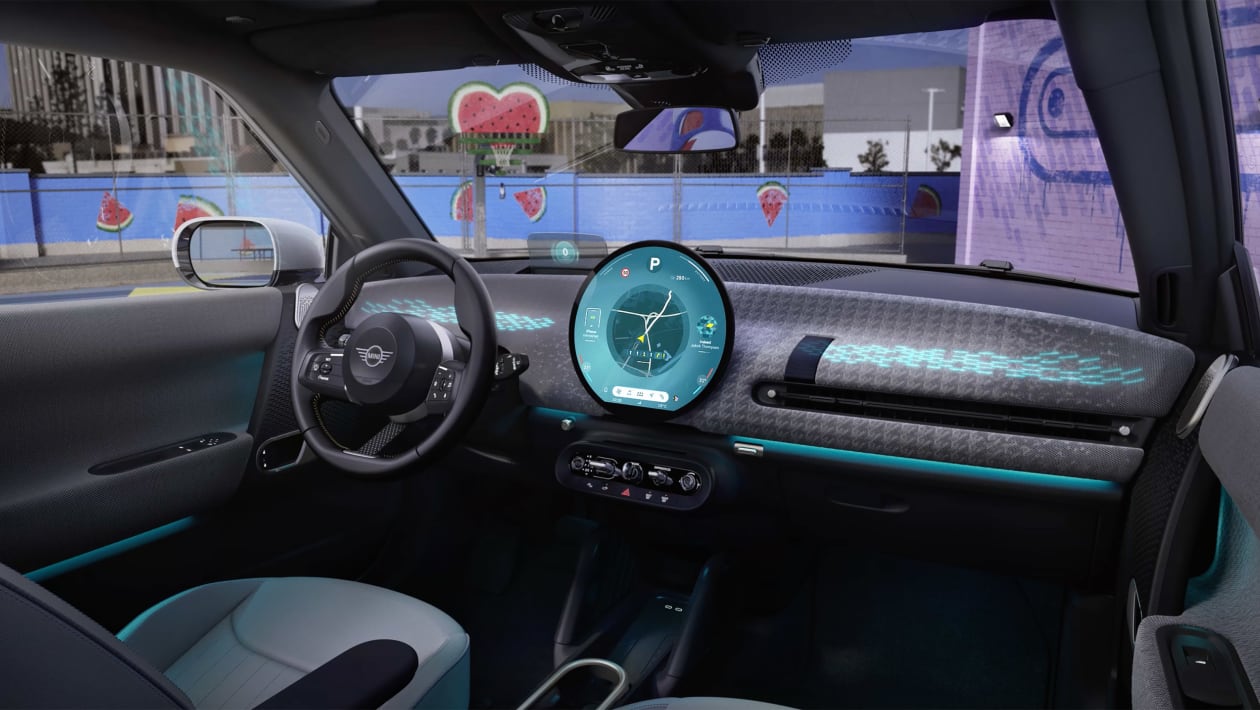 New 2024 MINI Cooper Electric interior unveiled pictures Auto Express